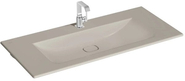 Vitra 7540B020-0001 Metropole Etajerli Lavabo 120 cm Mat Bej.